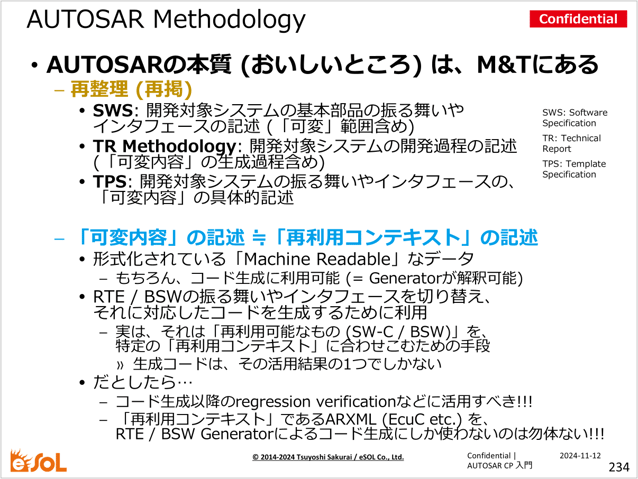 AUTOSAR Method